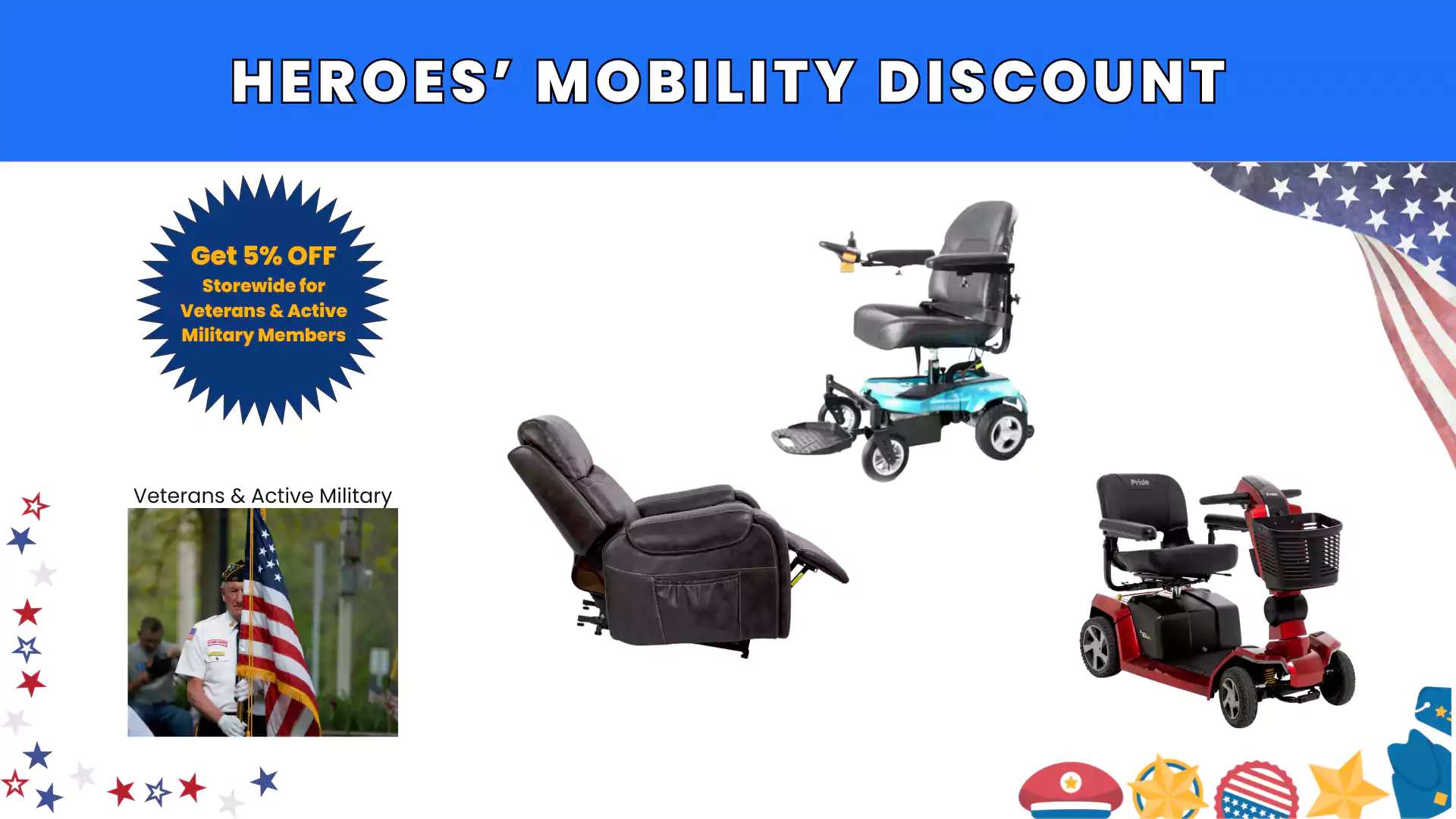 Heroes Mobility Discount
