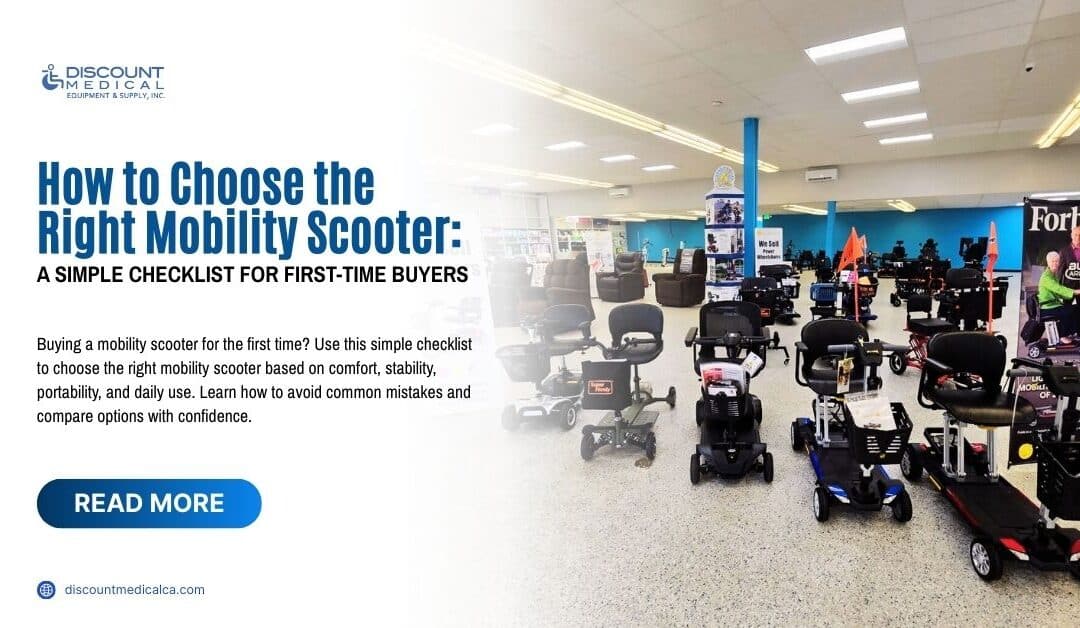 How to Choose the Right Mobility Scooter: A Simple Checklist for First-Time Buyers