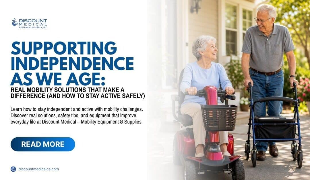 Supporting Independence as We Age: Real Mobility Solutions That Make a Difference (and How to Stay Active Safely)